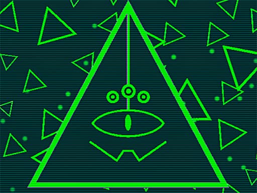 Neon Cube Escape - story pixel avoid-em-up